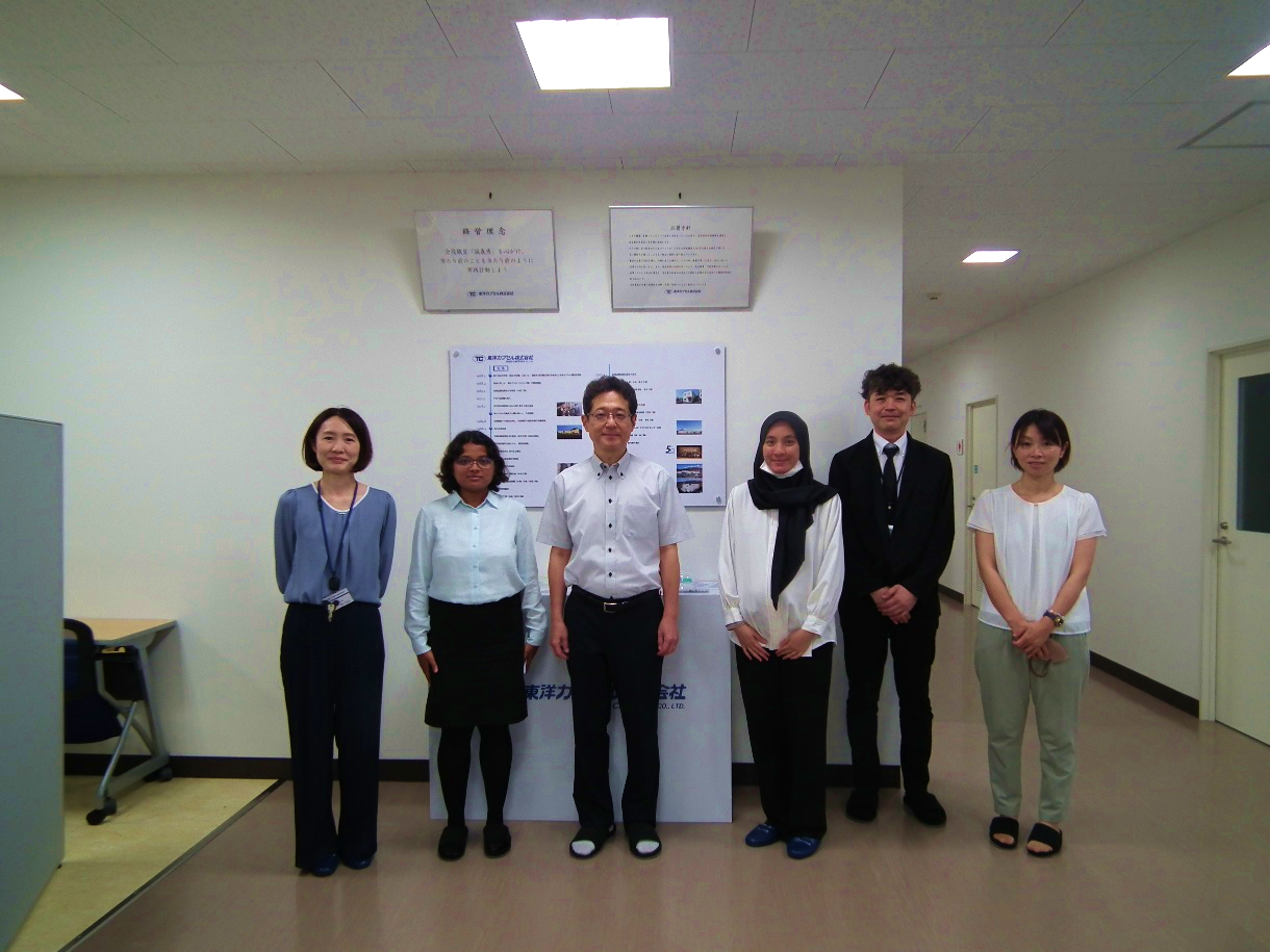 名古屋市立大学薬物送達学分野とのインターンシップ集合写真